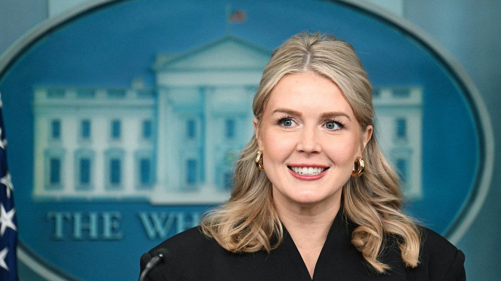 La secretaria de prensa de la Casa Blanca, Carolyn Leavitt, ha anunciado que está embarazada.