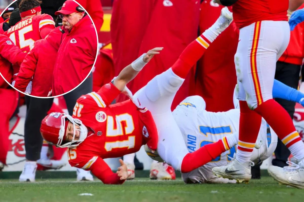 Patrick Mahomes de los Chiefs quedó devastado por un ligamento cruzado anterior desgarrado al terminar su temporada