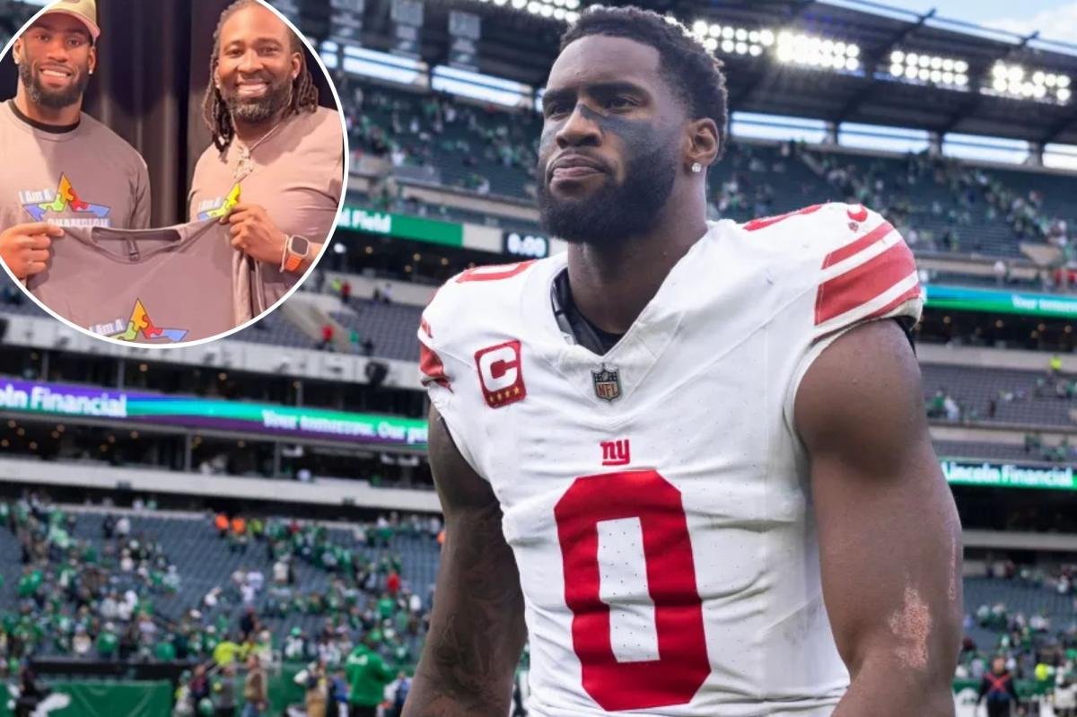 Los gigantes Brian Burns se enorgullece de defender a la comunidad del autismo