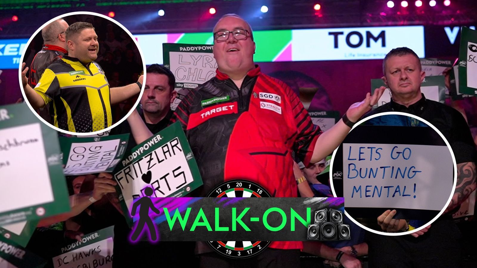 ¡El oponente se une a la icónica canción de Bunting!