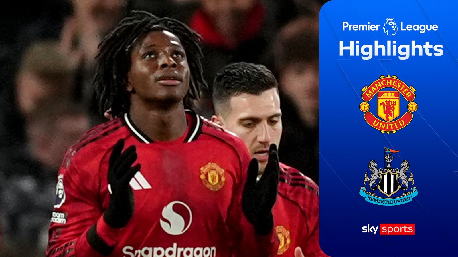 El Manchester United espera la victoria en casa gracias a la impresionante volea de Dorgu