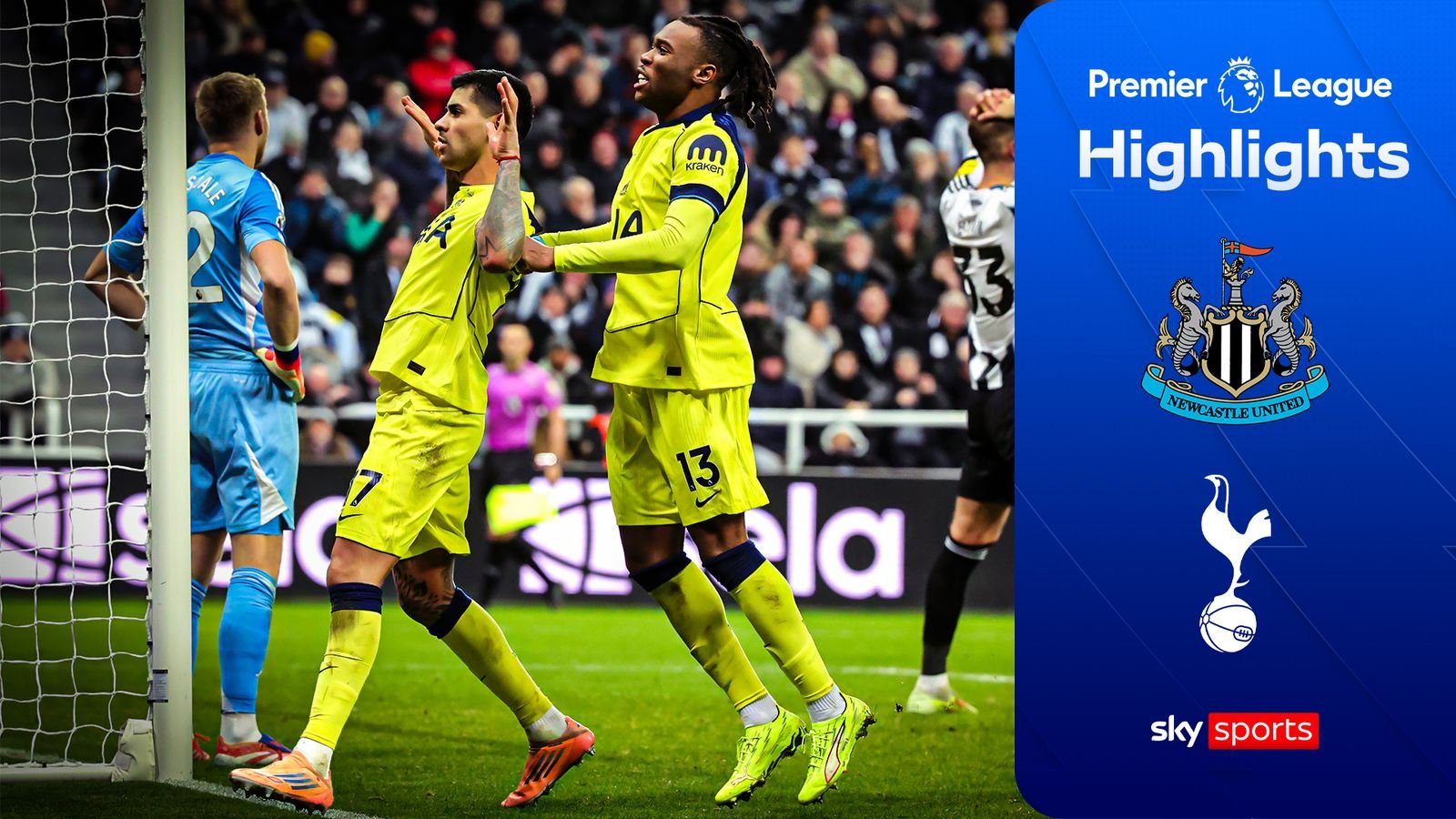 ¡Romero salvó a los Spurs con una patada de bicicleta que empató el empate en el minuto 95!