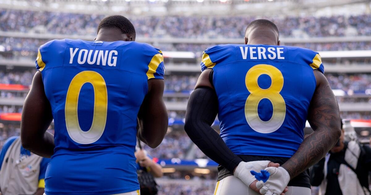 Jared Vers y Byron Young son una inspiración para sus compañeros de los Rams