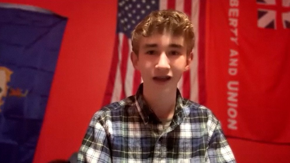 MIRAR: Joven de 14 años postulándose para gobernador de Vermont