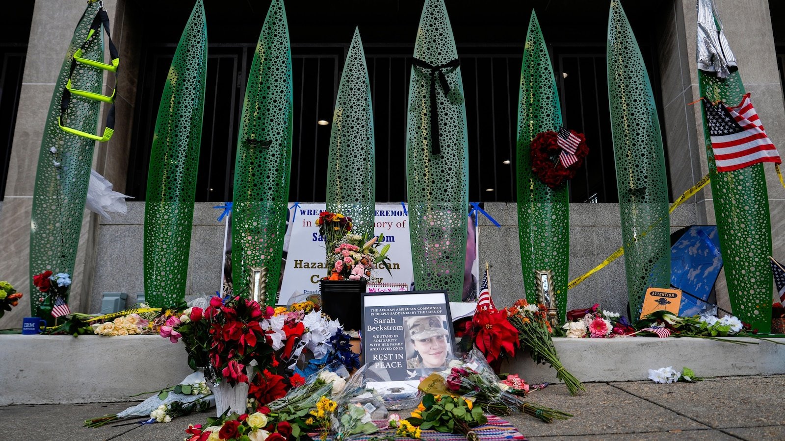 Miembro asesinado de la Guardia Nacional de Virginia Occidental celebró funeral en DC