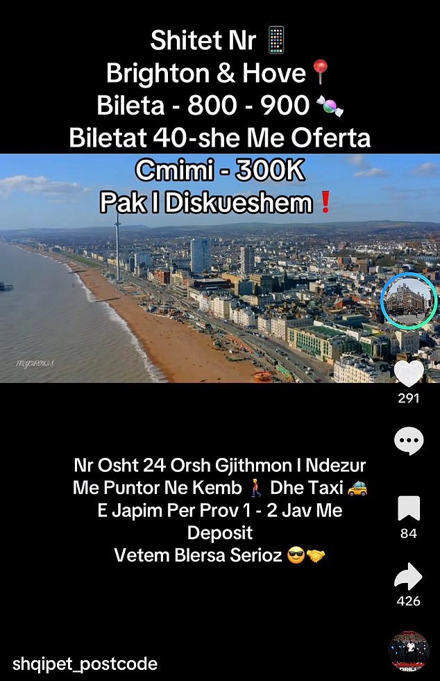 Descarados narcotraficantes albaneses azotan teléfonos móviles llenos de clientes por 300.000 libras esterlinas en las redes sociales, según una investigación del Mail