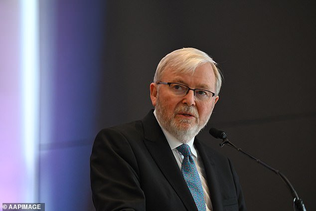 Kevin Rudd pone su mirada en el papel de la ONU después de renunciar como embajador de Australia en EE. UU.