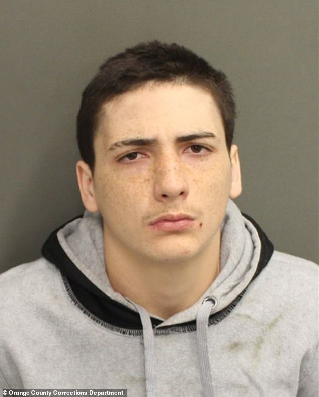 Una joven enmascarada apunta con un arma al gato del auto y le dice «lo siento… tengo que ver a mi abuela»