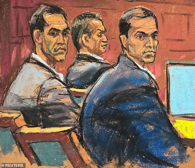 Esposa respalda a gemelos playboy acusados de violación en grupo con sus hermanos millonarios mientras comienza el juicio