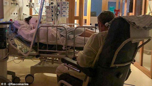 Adolescente víctima del infierno de un bar suizo se despierta semanas después del coma por el incendio que mató a 40 personas y dice que no puede escapar de las pesadillas