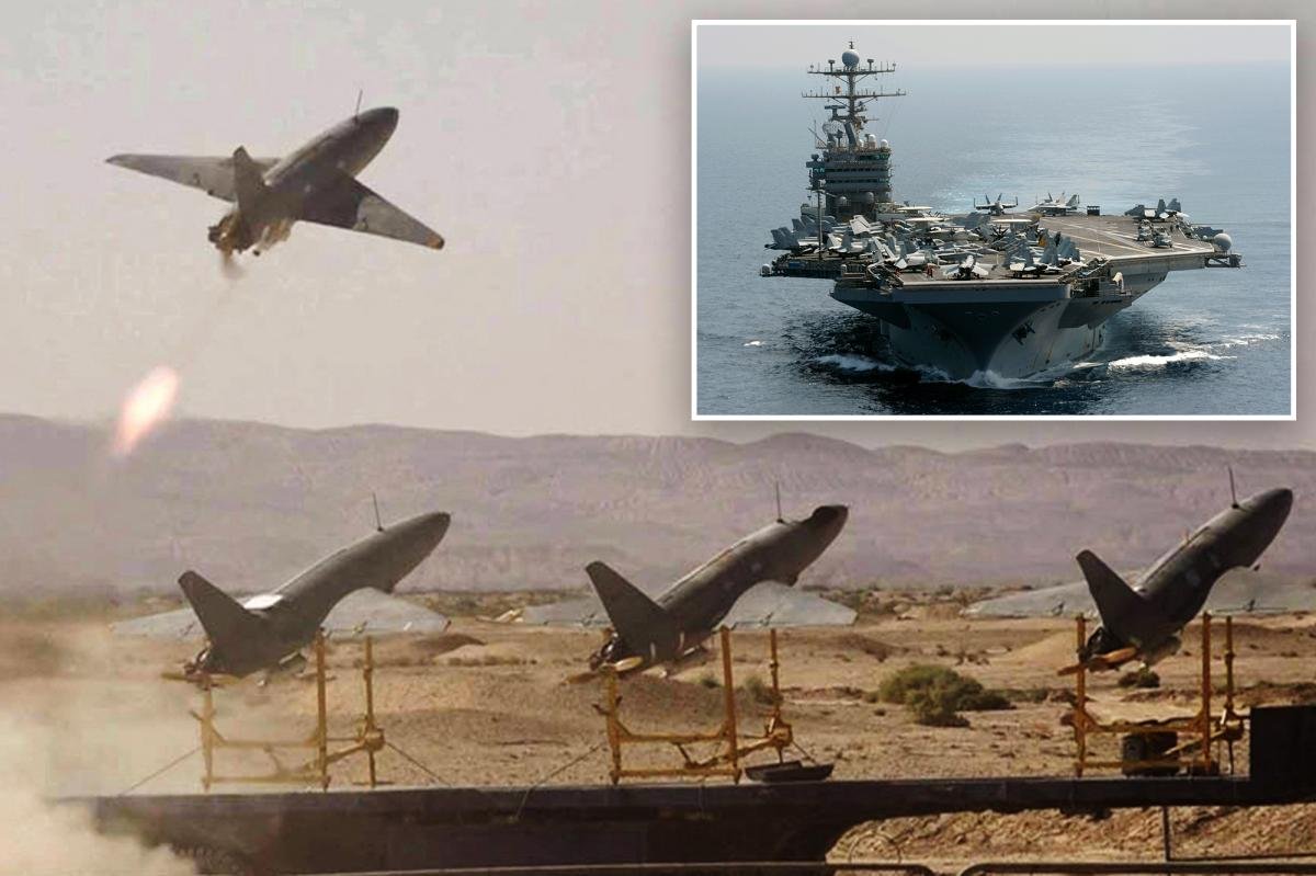 Un enjambre de drones iraníes representa una «amenaza creíble» para el grupo de portaaviones USS Abraham Lincoln, dice un experto en defensa