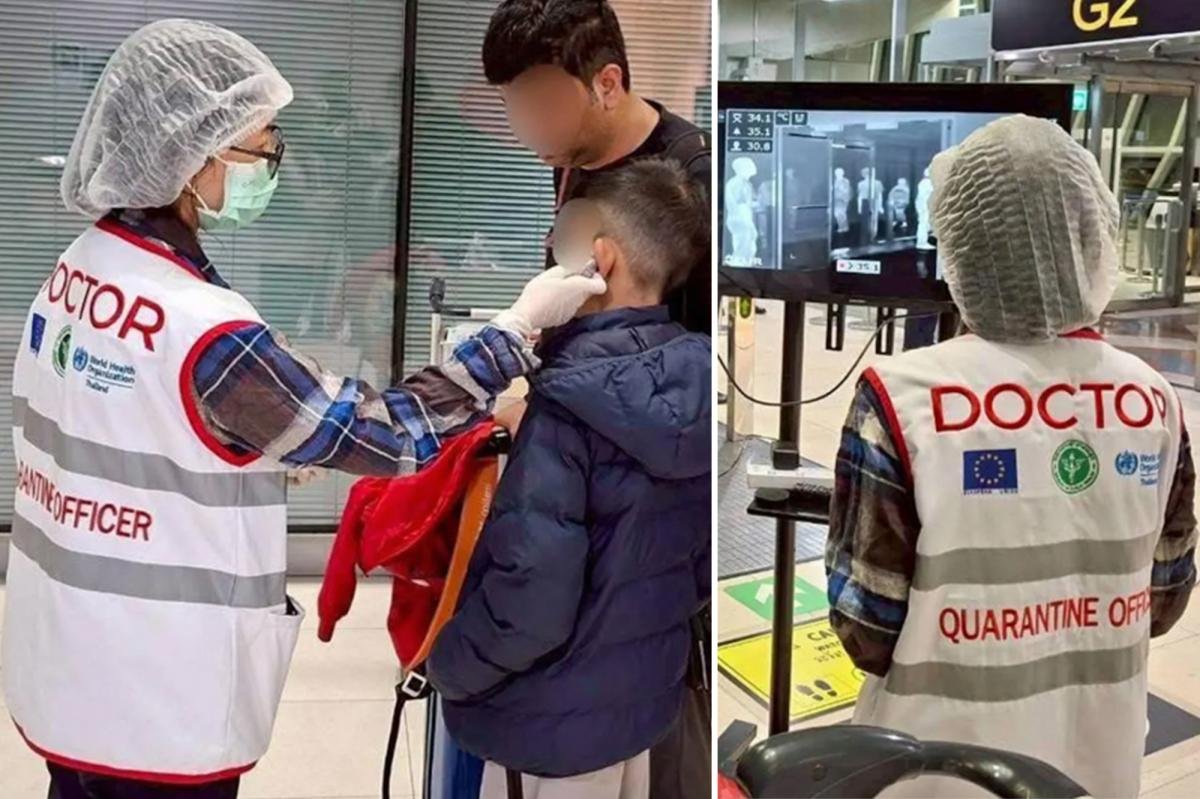 Los aeropuertos comienzan controles sanitarios estilo COVID tras el brote de un virus mortal