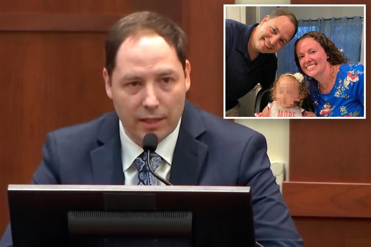 Brendan Banfield testificó que su esposa dijo que «lo amaba» mientras agonizaba en su cama.