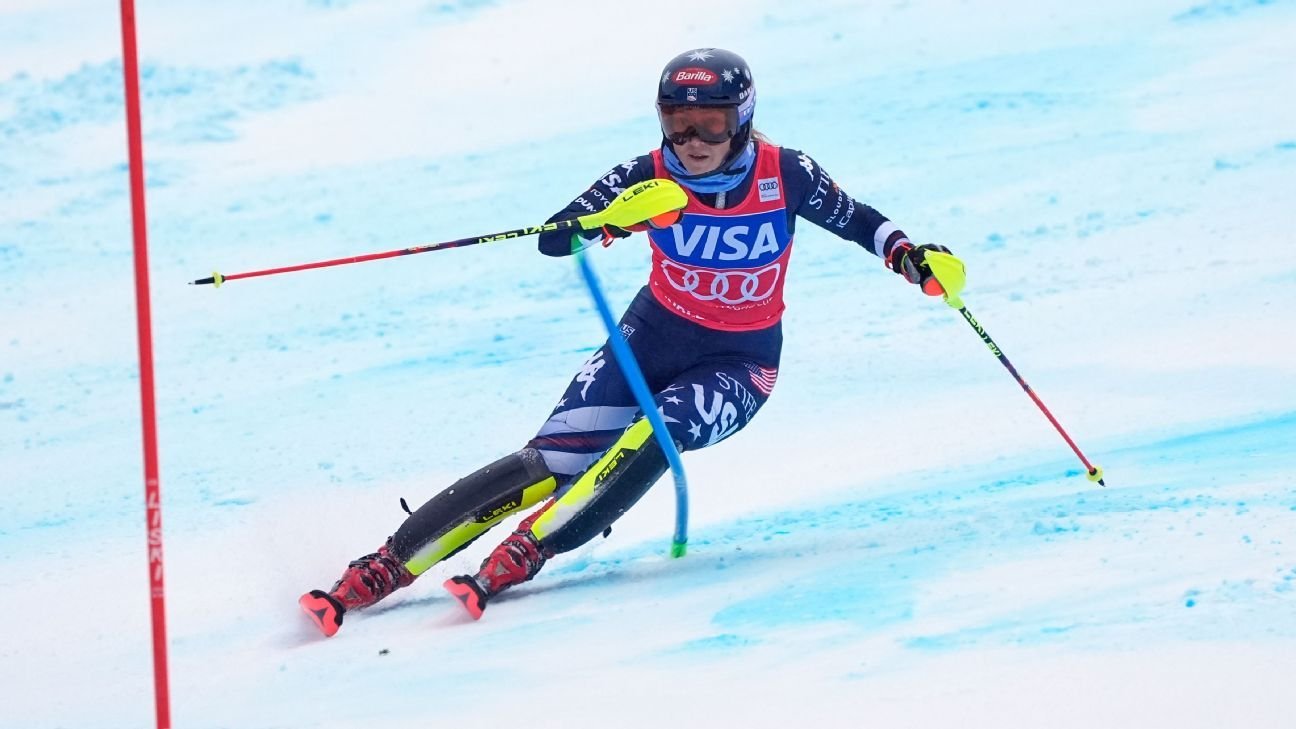 Shiffrin gana la final de slalom antes de los Juegos Olímpicos y se hace con el título de la temporada