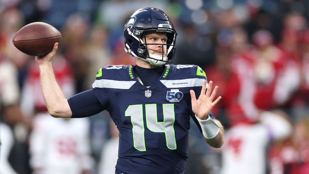 Sam Darnold se prepara para el Juego de Campeonato de la NFC a pesar de una grave lesión
