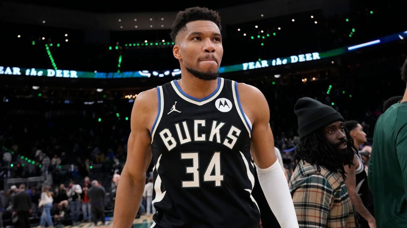 Fuentes: Giannis Antetokounmpo dispuesto a intercambiar Bucks en medio de ofertas