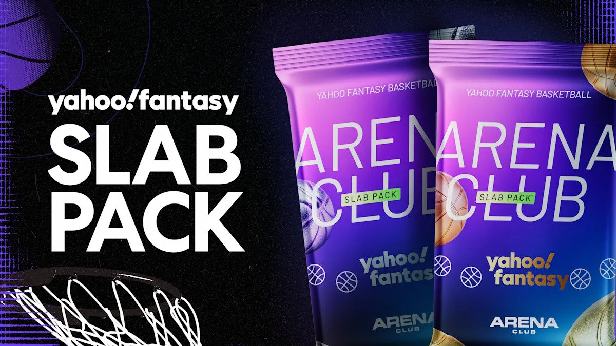 Paquetes de losas de baloncesto de Yahoo Fantasy x Arena Club, lanzamiento de la semana 15: Stephen Curry Net maravilla el láser azul holográfico en tarjetas Chase