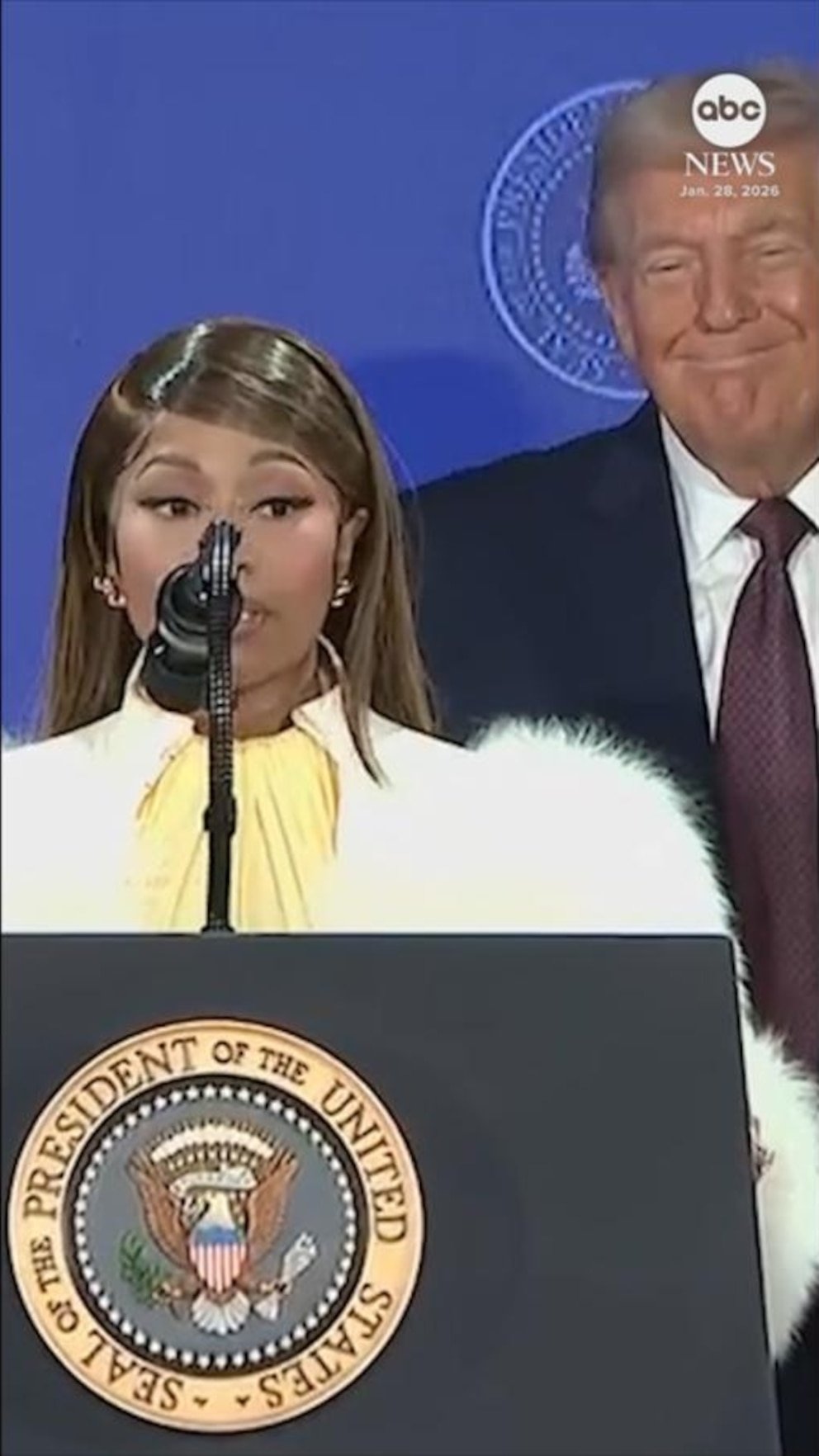 MIRAR: Nicki Minaj dice que ella es la ‘no.’ del presidente Trump. 1 ventilador