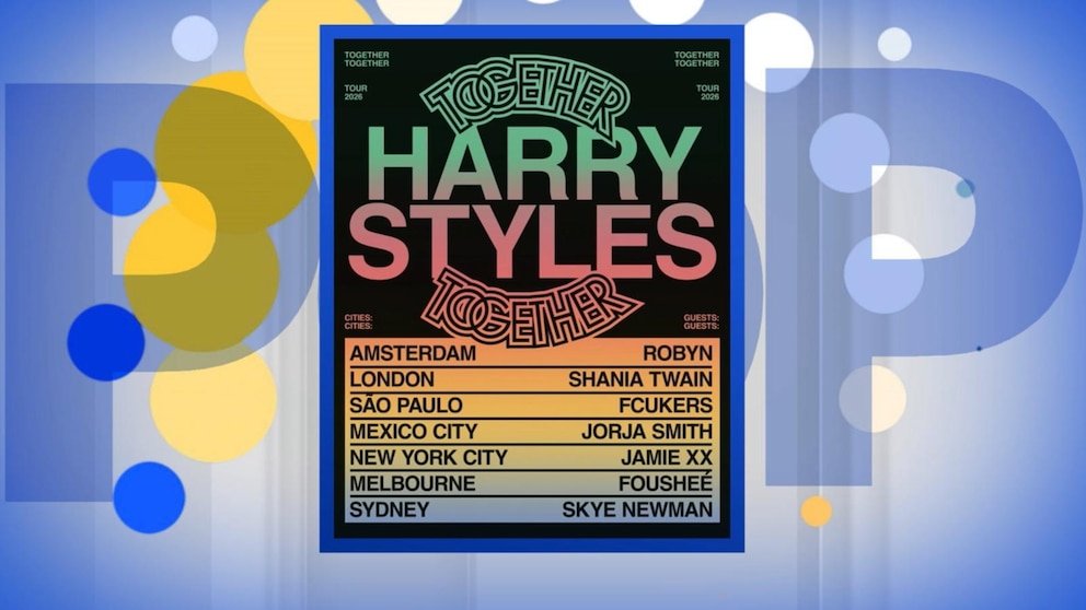 MIRA: La gira de Harry Styles es noticia