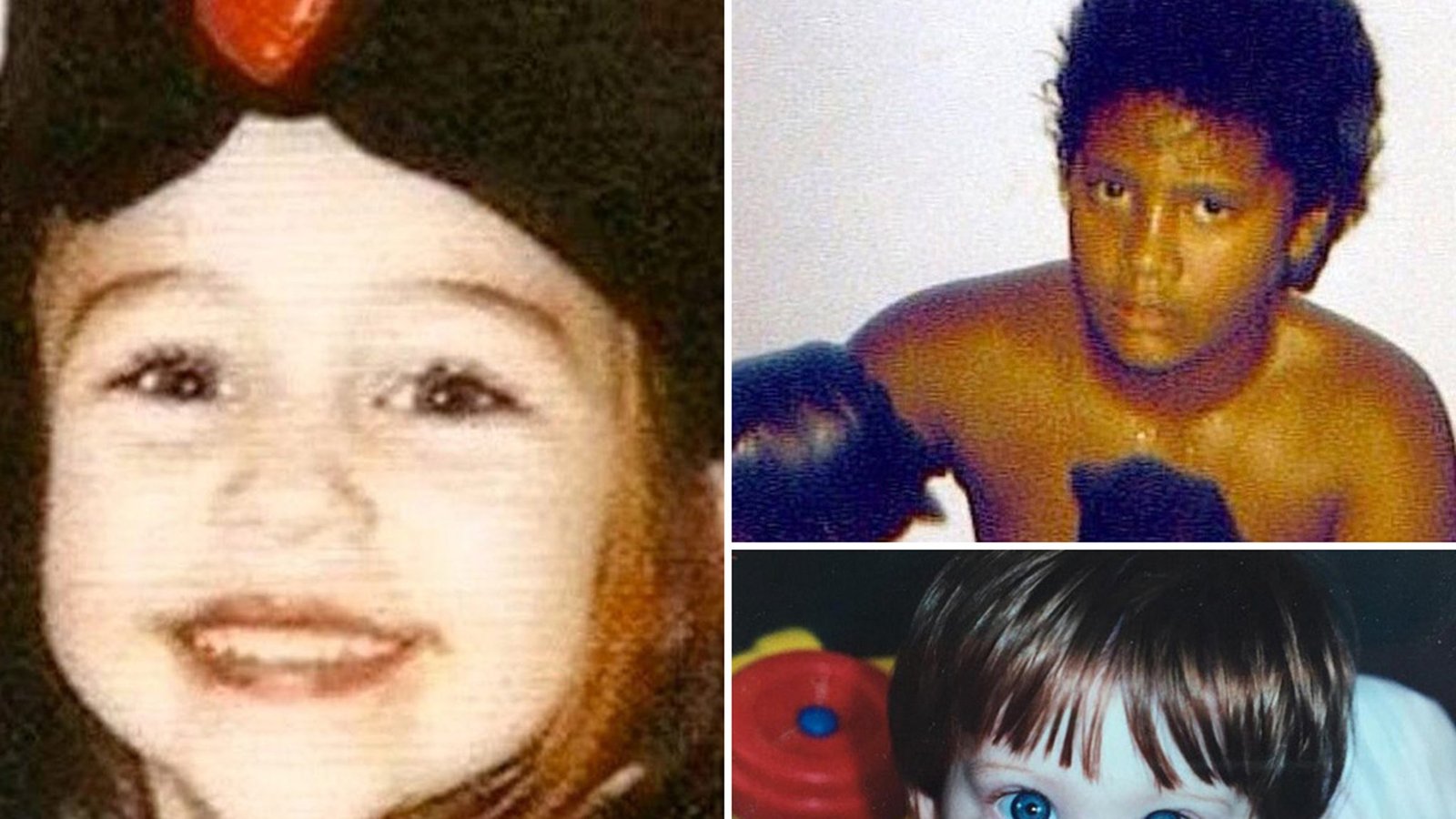 ¿Puedes adivinar quiénes resultaron ser estos lindos bebés?