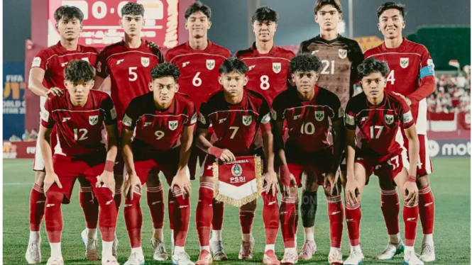 Dos veces contra China, Garuda Muda calienta motores de cara a la Copa Asia Sub-17 de 2026
