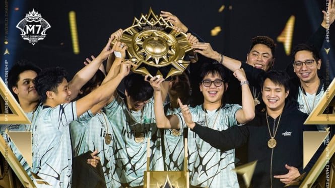 Aurora Gaming PH se convirtió oficialmente en campeona del Campeonato Mundial M7 tras derrotar a Alter Ego 4-0