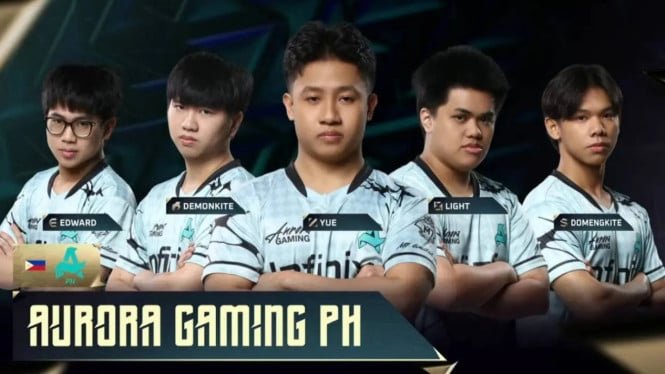 Perfil PH de Aurora Gaming, campeón mundial M7 Mobile Legends 2026