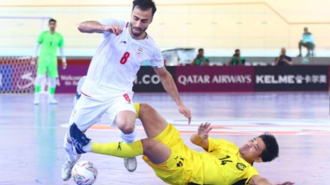 Malasia perdió 1-4 ante Irán en el partido inaugural de la Copa Asia de fútbol sala 2026, con Harimau Malaya inmediatamente acorralado.