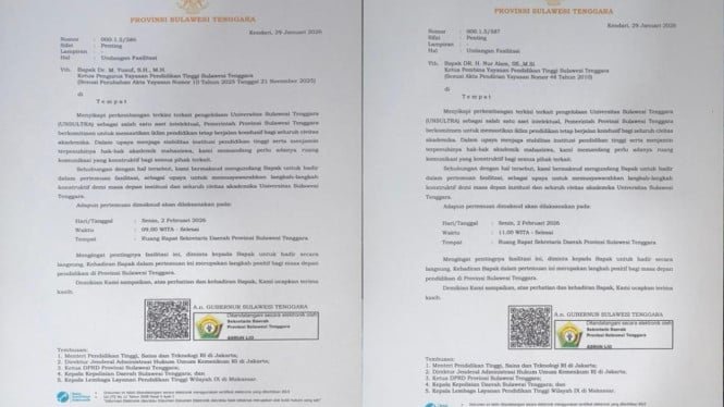 El gobierno provincial del sudeste de Sulawesi intervino para mediar en la disputa de propiedad de la Fundación Ansultra.