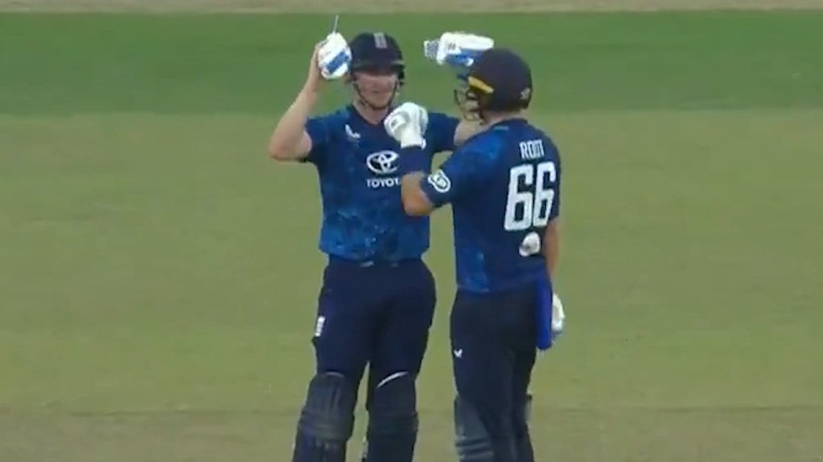 Cricket News 2026 Harry Brook Beer Celebración de la WWE custodiada por Joe Root después de Century, Inglaterra vs Sri Lanka