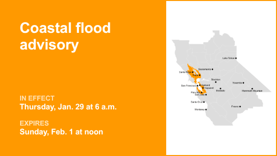 Aviso de inundaciones costeras para el valle interior de North Bay y la costa de la bahía de San Francisco de jueves a domingo – The Mercury News