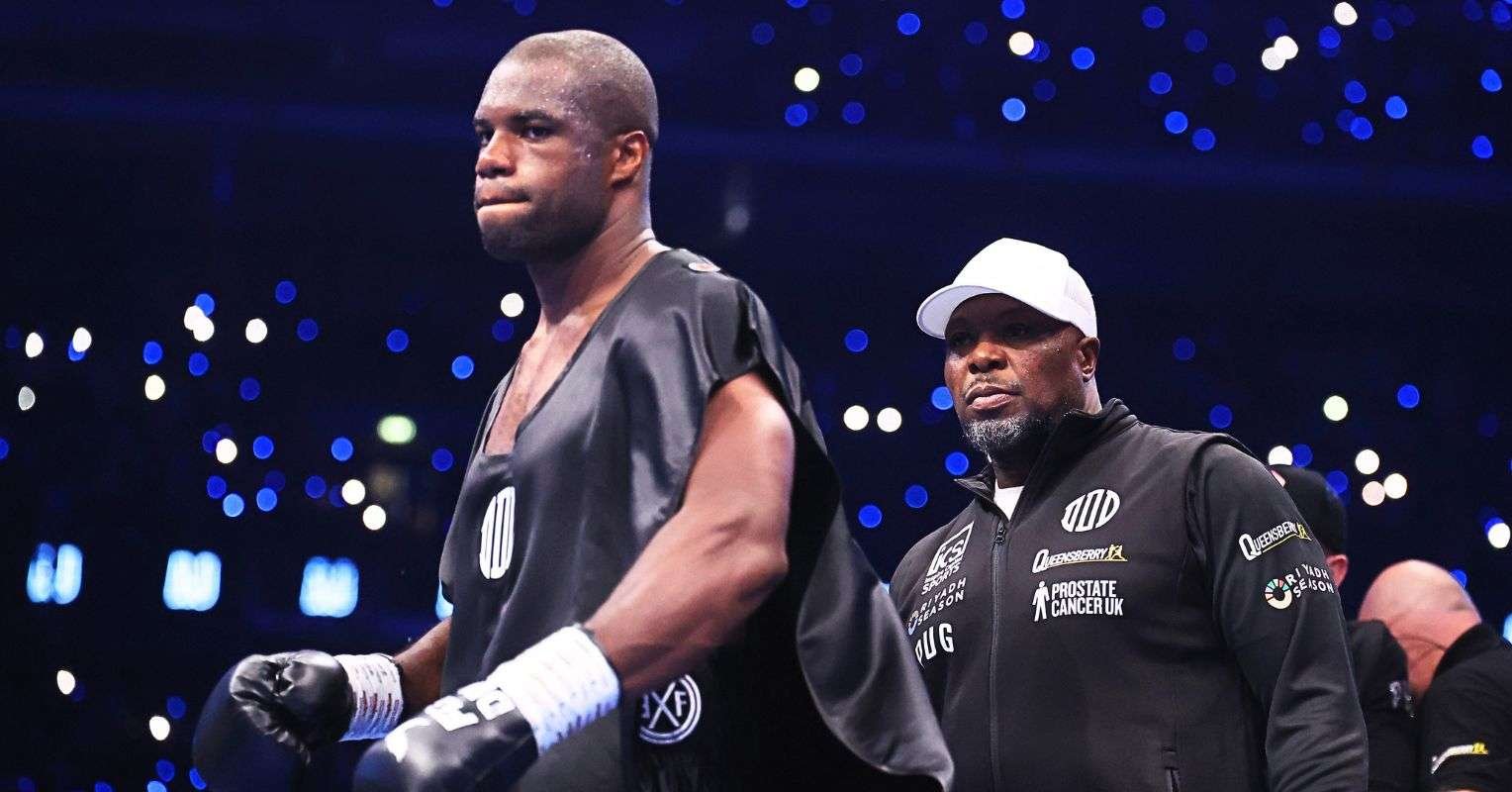 El entrenador Tony Sims habló después de que Daniel Dubois se fuera para reunirse con Dan Charles