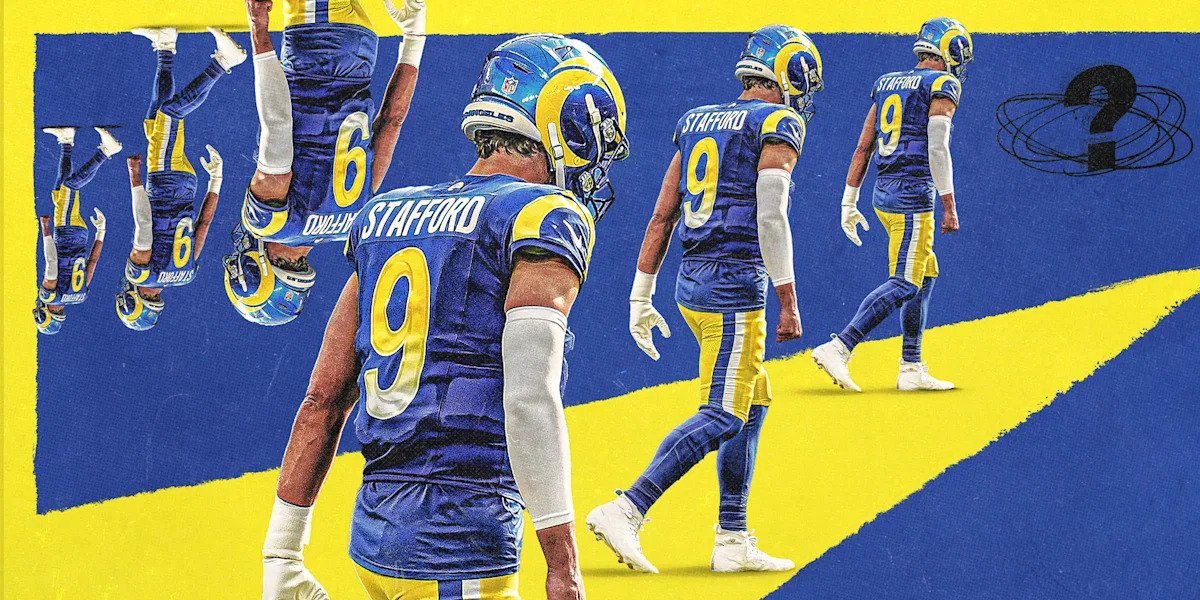 El mayor golpe que sufrió Matthew Stafford fue la derrota en el juego por el título de la NFC, que lo envió a él y a los Rams a una temporada baja incierta.