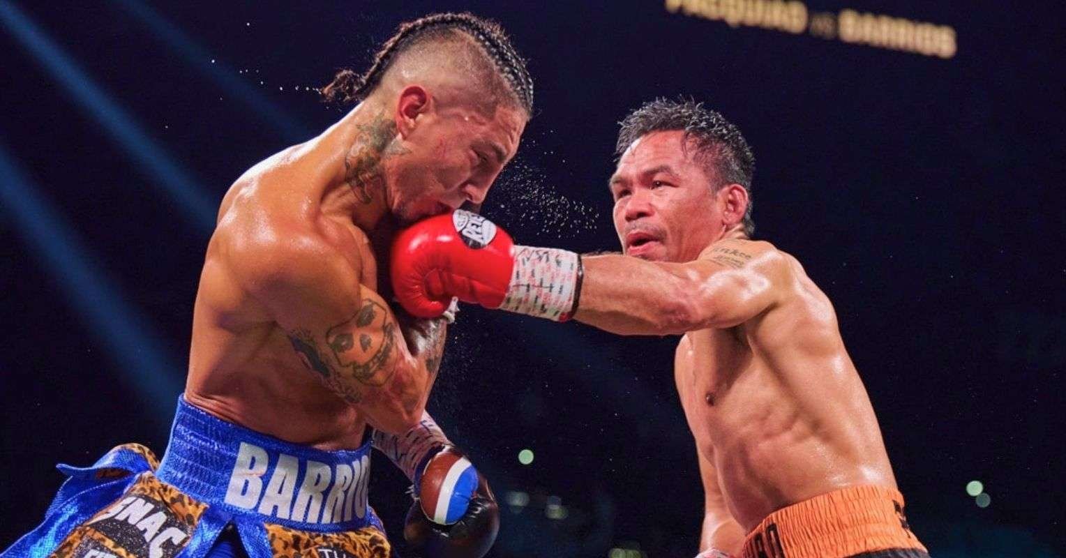 Mario Barrios juzga las posibilidades de título de Manny Pacquiao a los 47 años