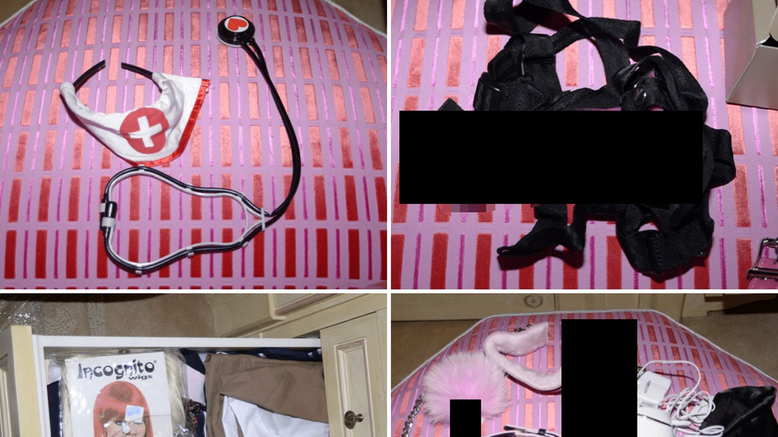 Imágenes de juguetes sexuales de Jeffrey Epstein publicadas por el Departamento de Justicia