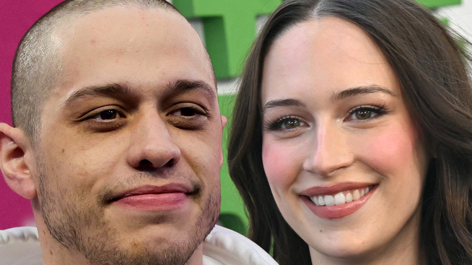 Pete Davidson y Elsie Hewitt insinúan boda un mes después del bebé
