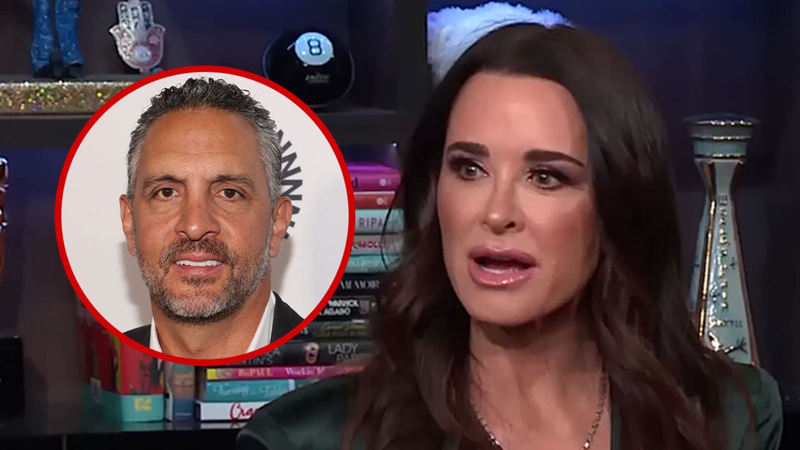 Kyle Richards echa por tierra los rumores de reconciliación con Mauricio Umansky