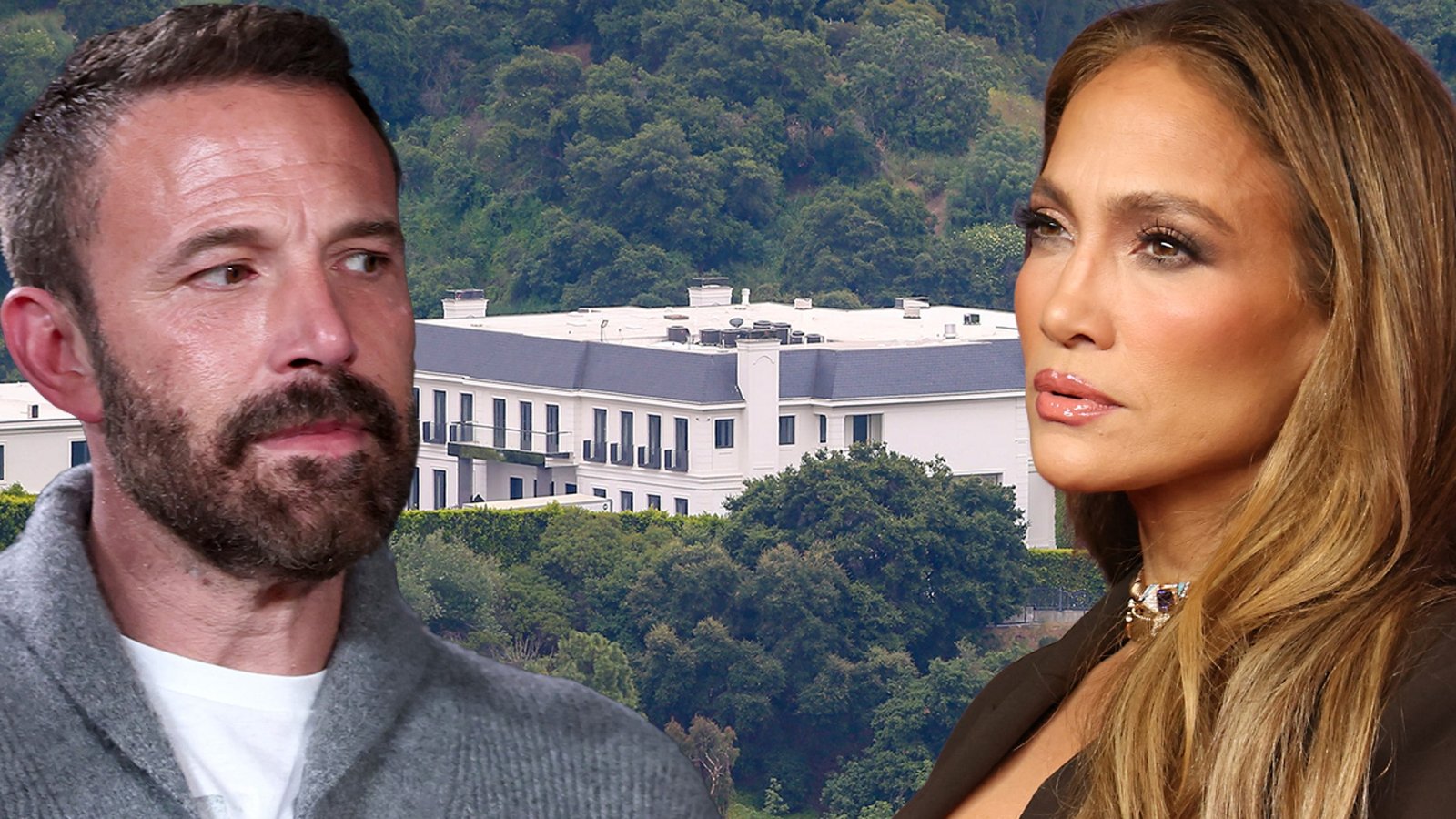 La mansión conyugal de Ben Affleck y Jennifer López en Beverly Hills está fuera del mercado