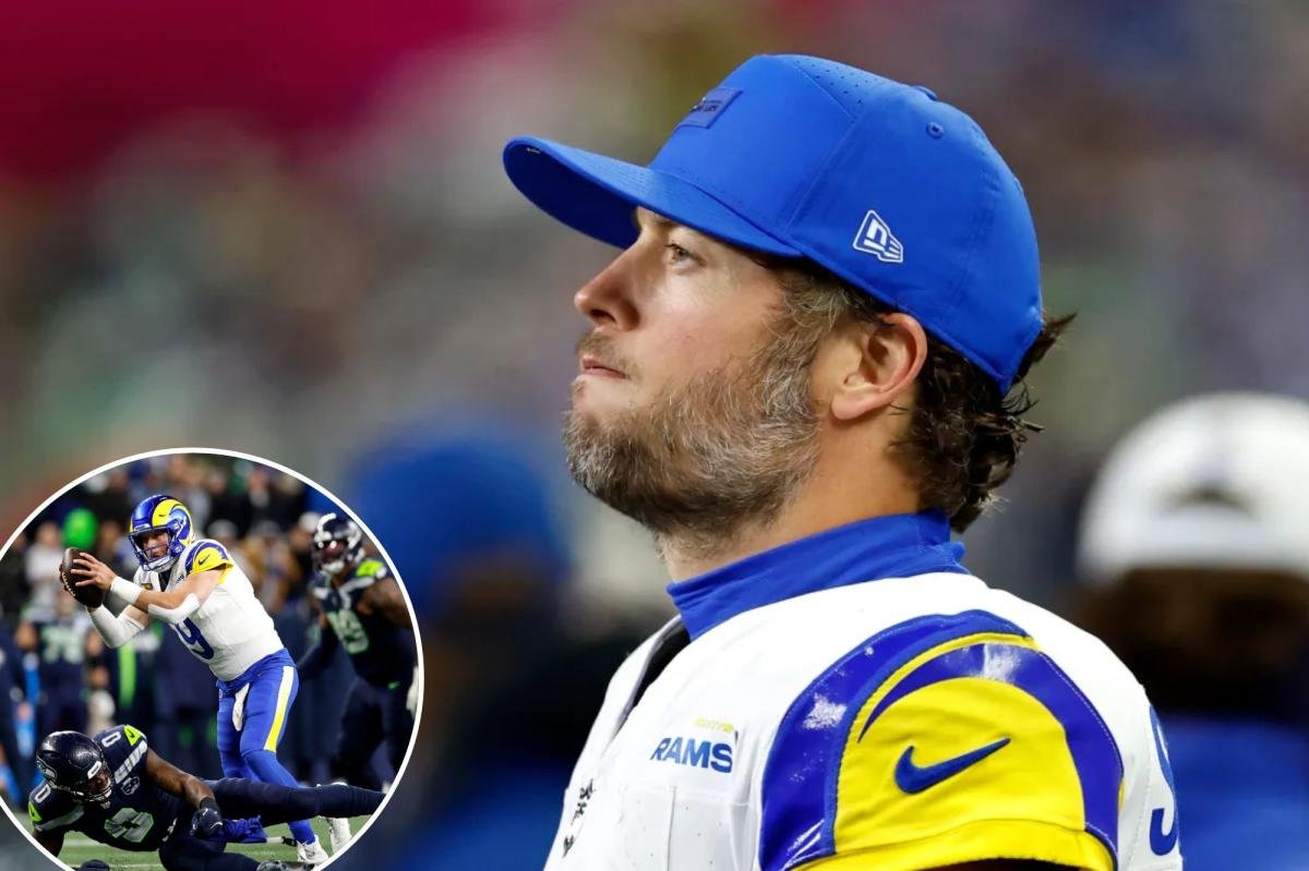 Matthew Stafford no dejará que los Rams se vayan tranquilamente incluso si la búsqueda del Super Bowl está disminuyendo