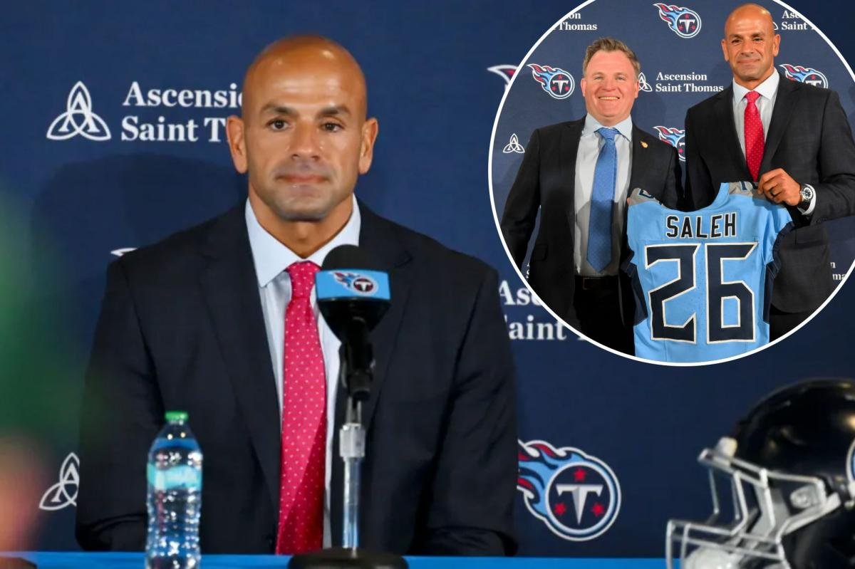 Robert Saleh planea un cambio dramático con los Titans después del fracaso de los Jets