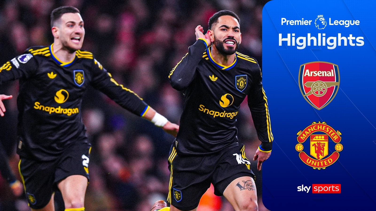 ¡Dos maravillas disparan la gran victoria del Manchester United en un thriller de cinco goles en los Emiratos!