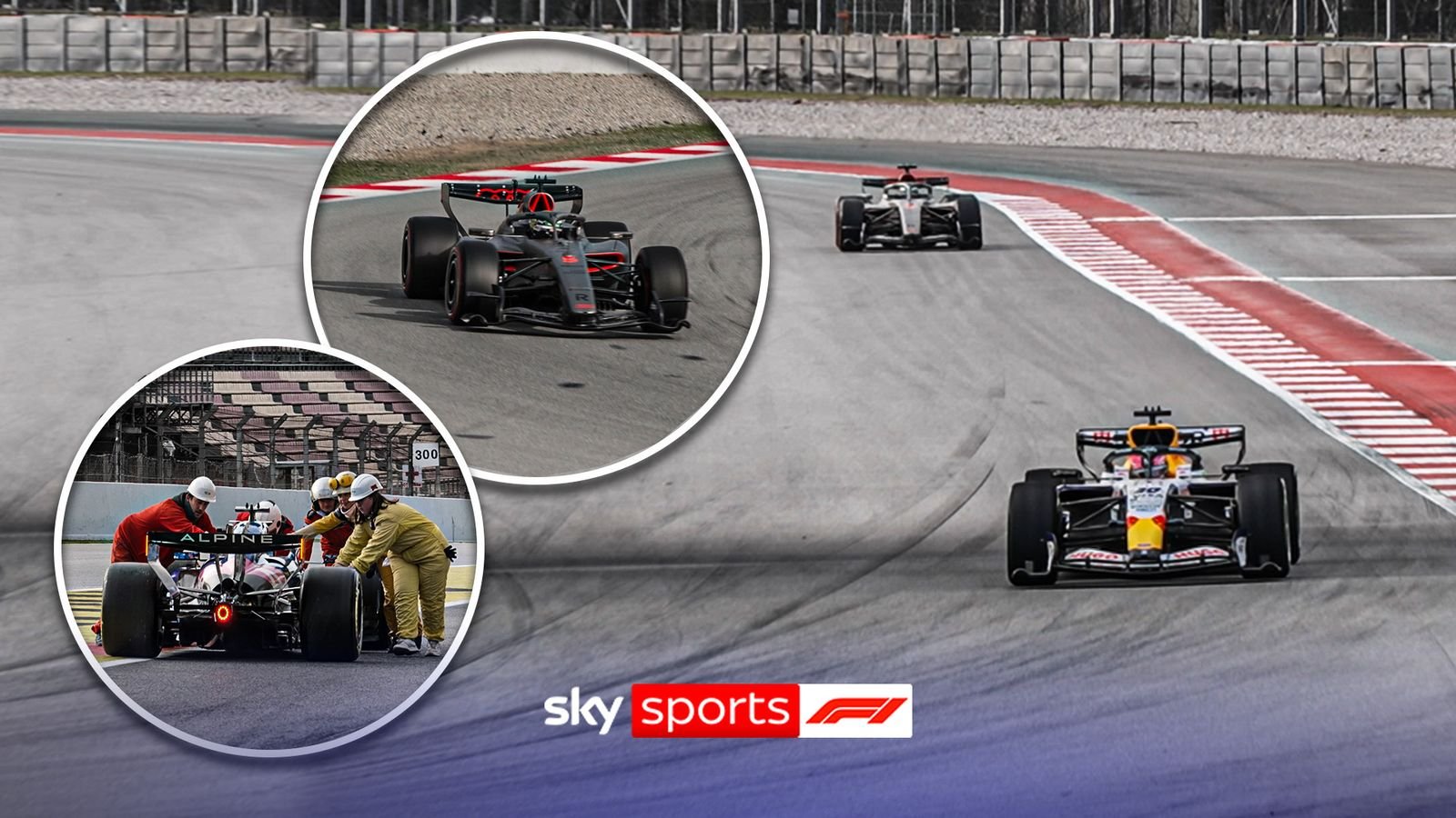 ¡Primer vistazo! Día 1 del test de Barcelona mientras los equipos observan los ‘coches depurados’