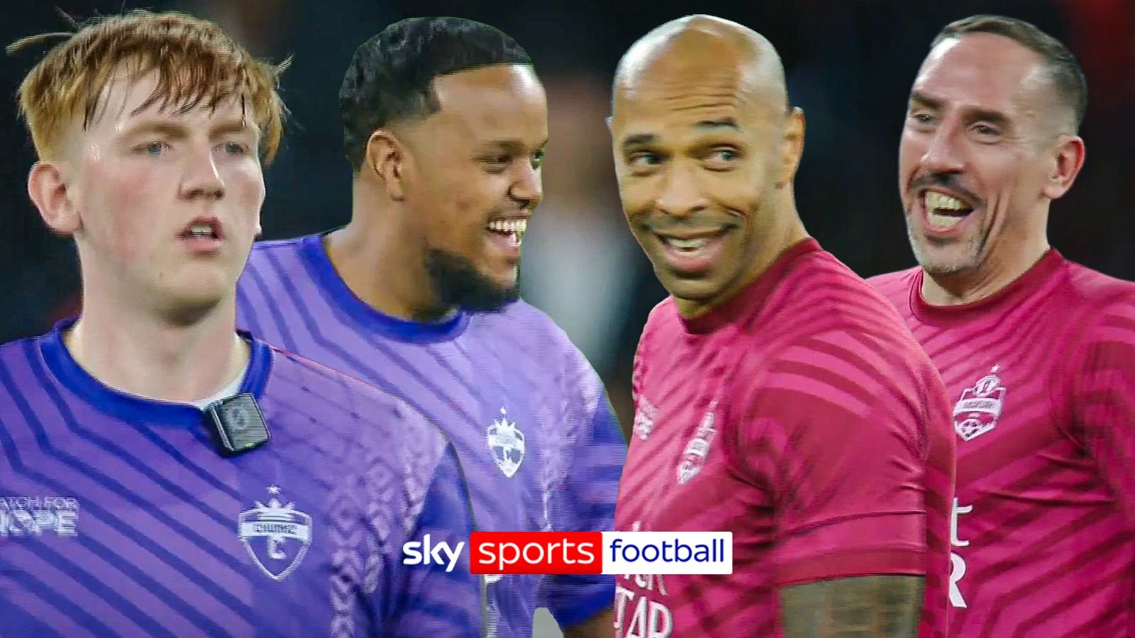 ¡Hazard, Henry, Marcelo, KSI y Mr. Beast protagonizan el partido de Hope!