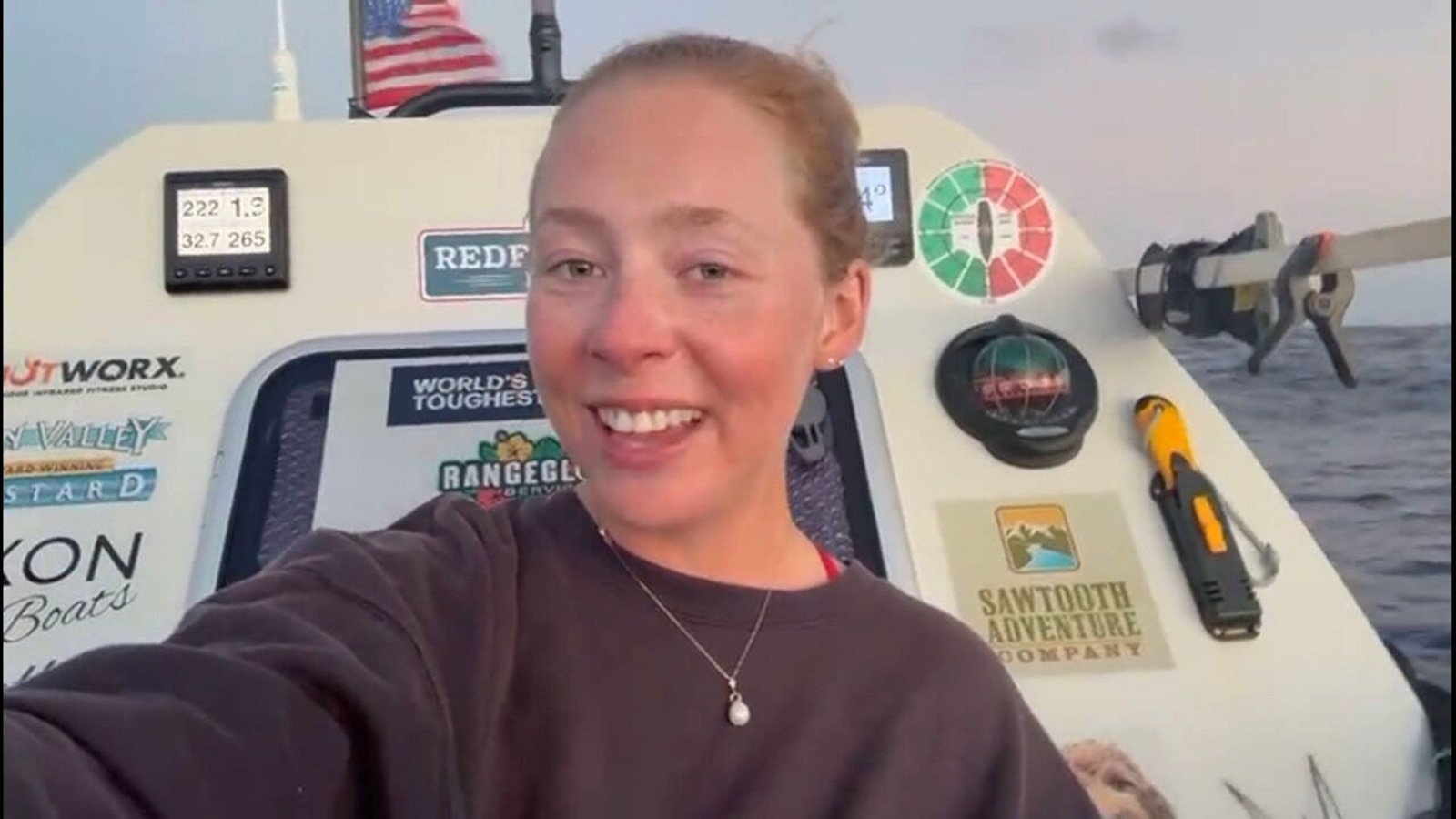 El rover estadounidense habló en el último día de un viaje en solitario por el Océano Atlántico desde España a Antigua