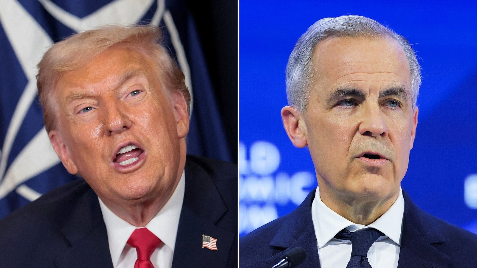Trump rescindió la invitación de Canadá a unirse a su junta de paz en medio de una disputa con Carney