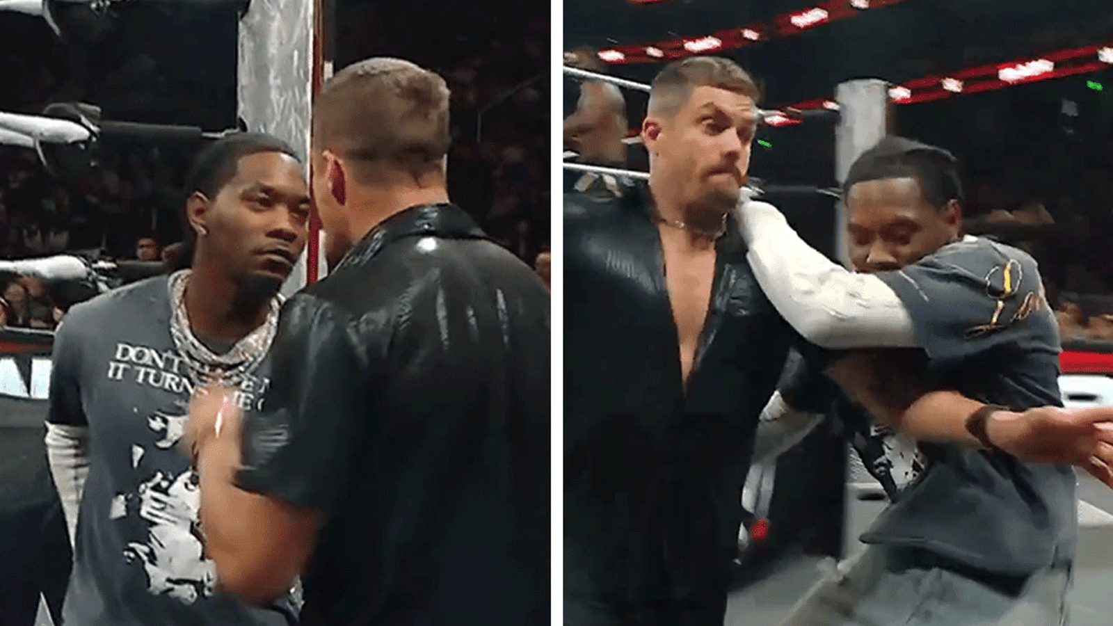 Offset se vuelve físico en WWE ‘RAW’, Grayson Waller es arrojado a través de una mesa