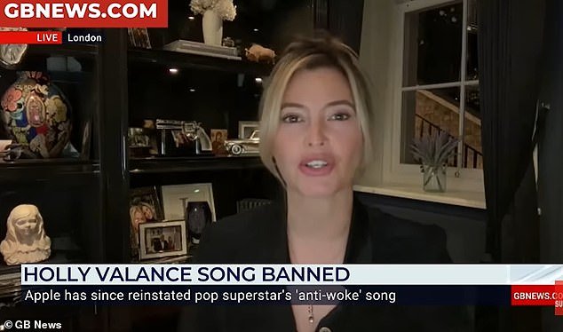 El presentador de GB News cierra a Holly Valance por usar un insulto ‘repugnante’ en una entrevista en mitad de la entrevista, y se duplica cuando lo desafían