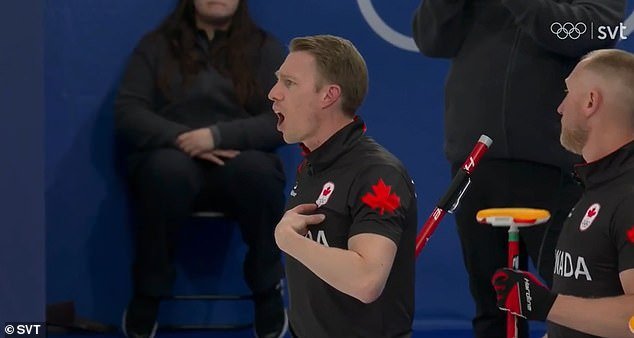 Las estrellas canadienses del curling chocan con un periodista después de ‘joder’ a su rival de los Juegos Olímpicos de Invierno por acusaciones de trampa