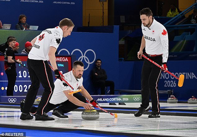 El equipo de curling de Canadá acusado de hacer trampa nuevamente mientras continúa el drama del doble toque en los Juegos Olímpicos de Invierno