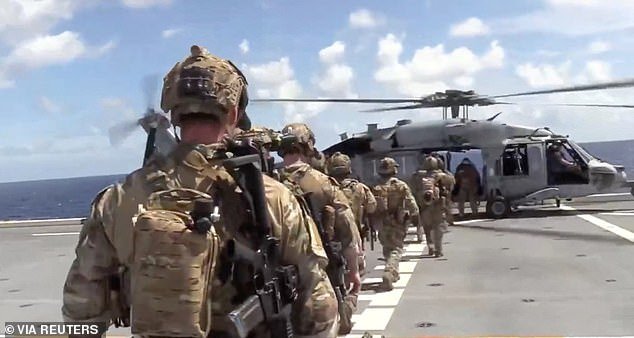 Las fuerzas estadounidenses atacaron un camión cisterna vinculado a Venezuela que partió el día después del arresto del presidente venezolano, Nicolás Maduro.